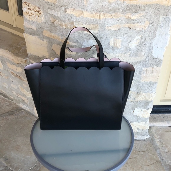 NWT Kate Spade Mina Magnolia Leather handbag black - Picture 3 of 8